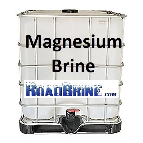 275 Gallon Tote of Magnesium Chloride Road Brine Solution Ready to use