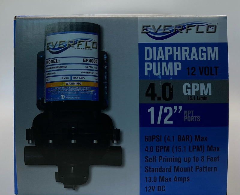 Everflo 4.0 GPM Diaphragm Pump