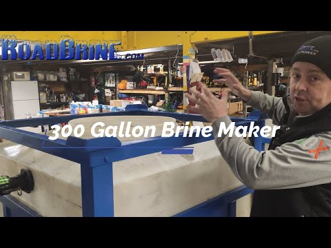 Mobile Brine Maker 300 Gallon